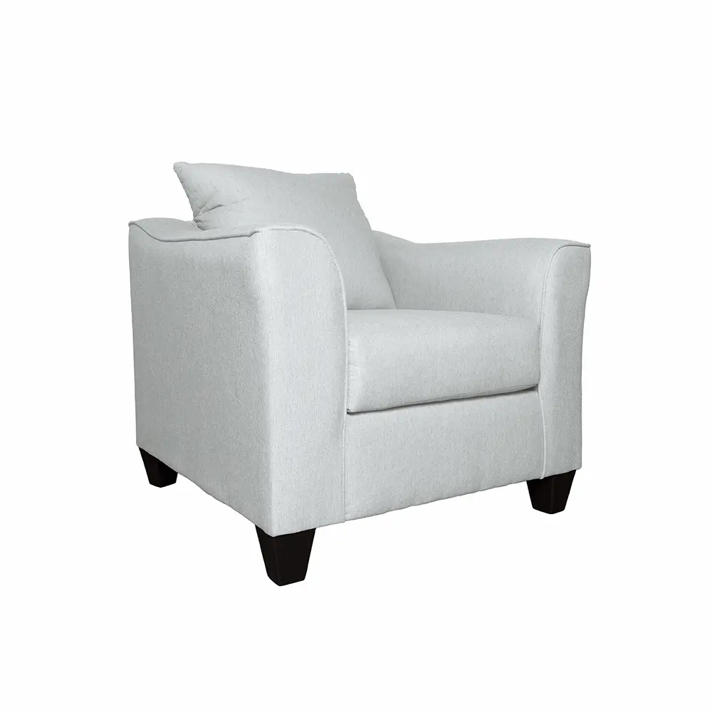 Coaster Salizar Fabric Upholstered Track Arm Accent Chair Gray Mist Coaster Company