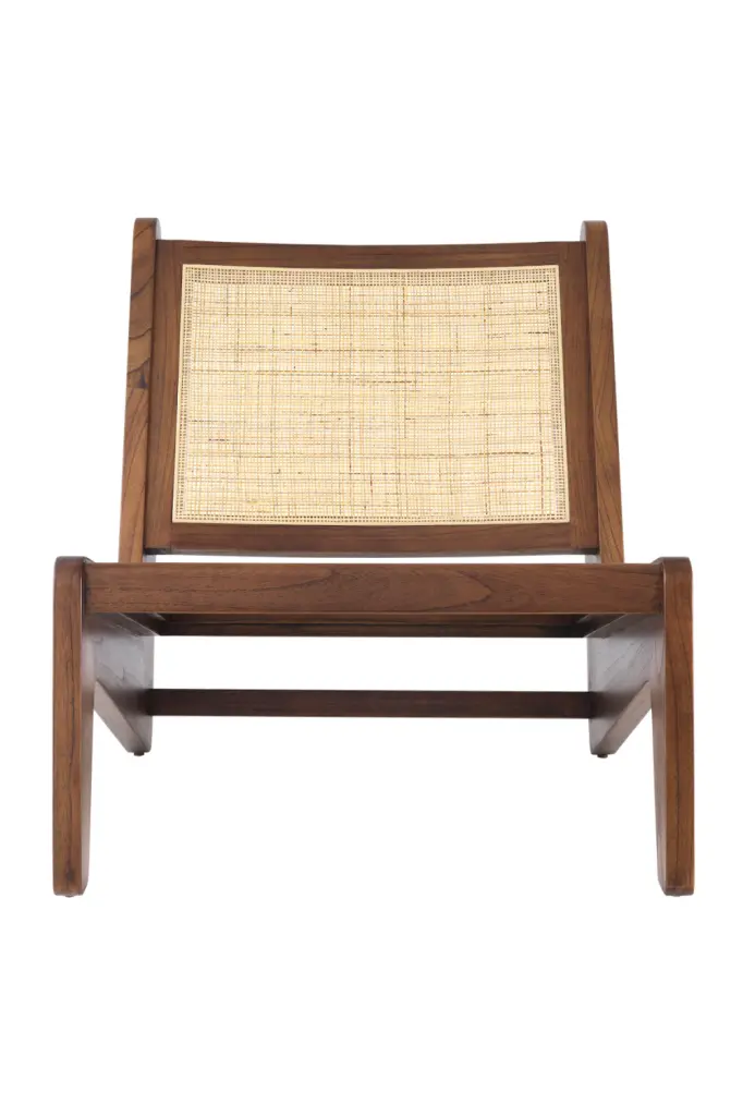 Modern Rattan Accent Chair Eichholtz Aubin Boho Living Room Seating