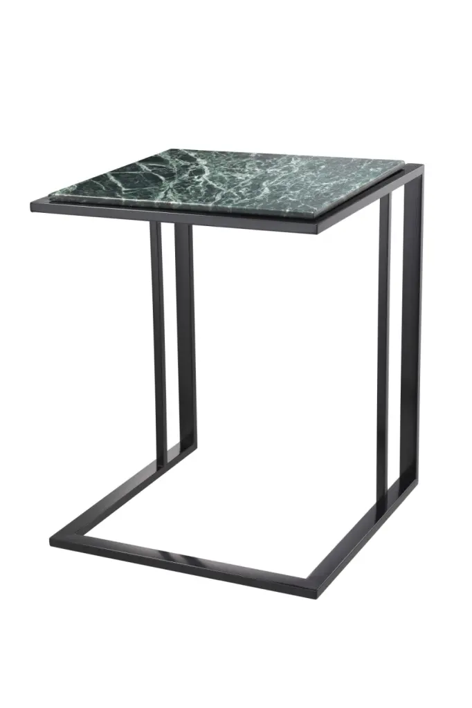 Marble Side Table Eichholtz Cocktail Elegant Living Room Accent Table