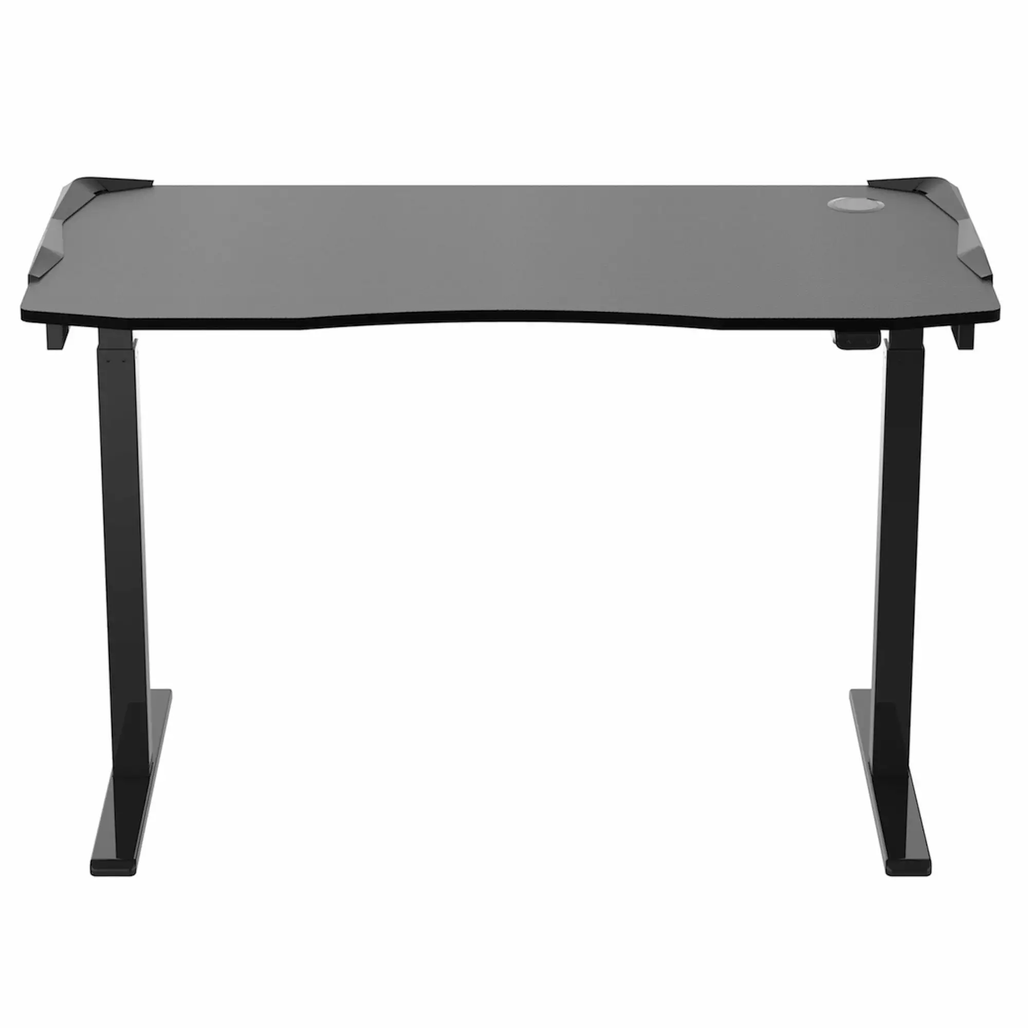 Highmore Tron Electric Height-Adjustable LED Gaming Desk Black - Premium Gaming Setup
