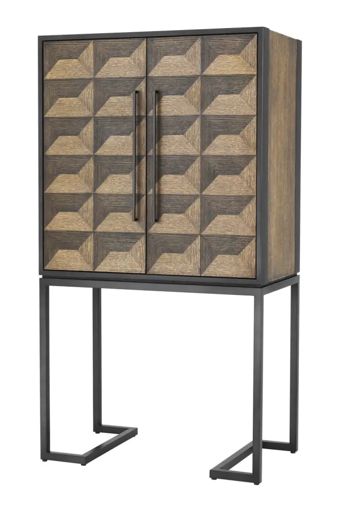 Eichholtz Gregorio Mid Century Bar Cabinet Stylish Home Bar