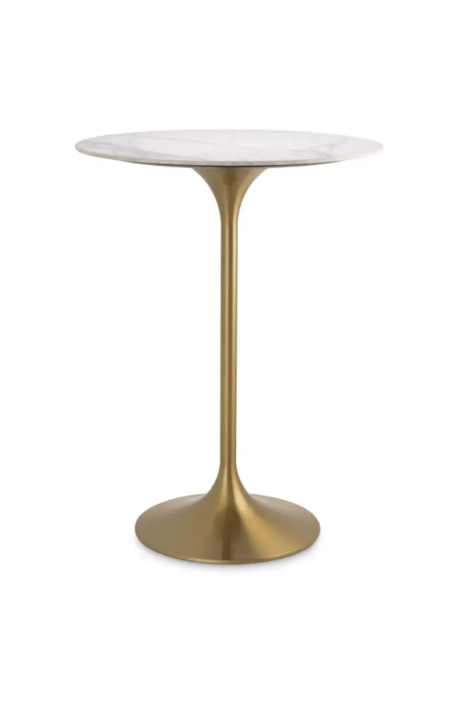 Round Marble Bar Table Eichholtz Tazio