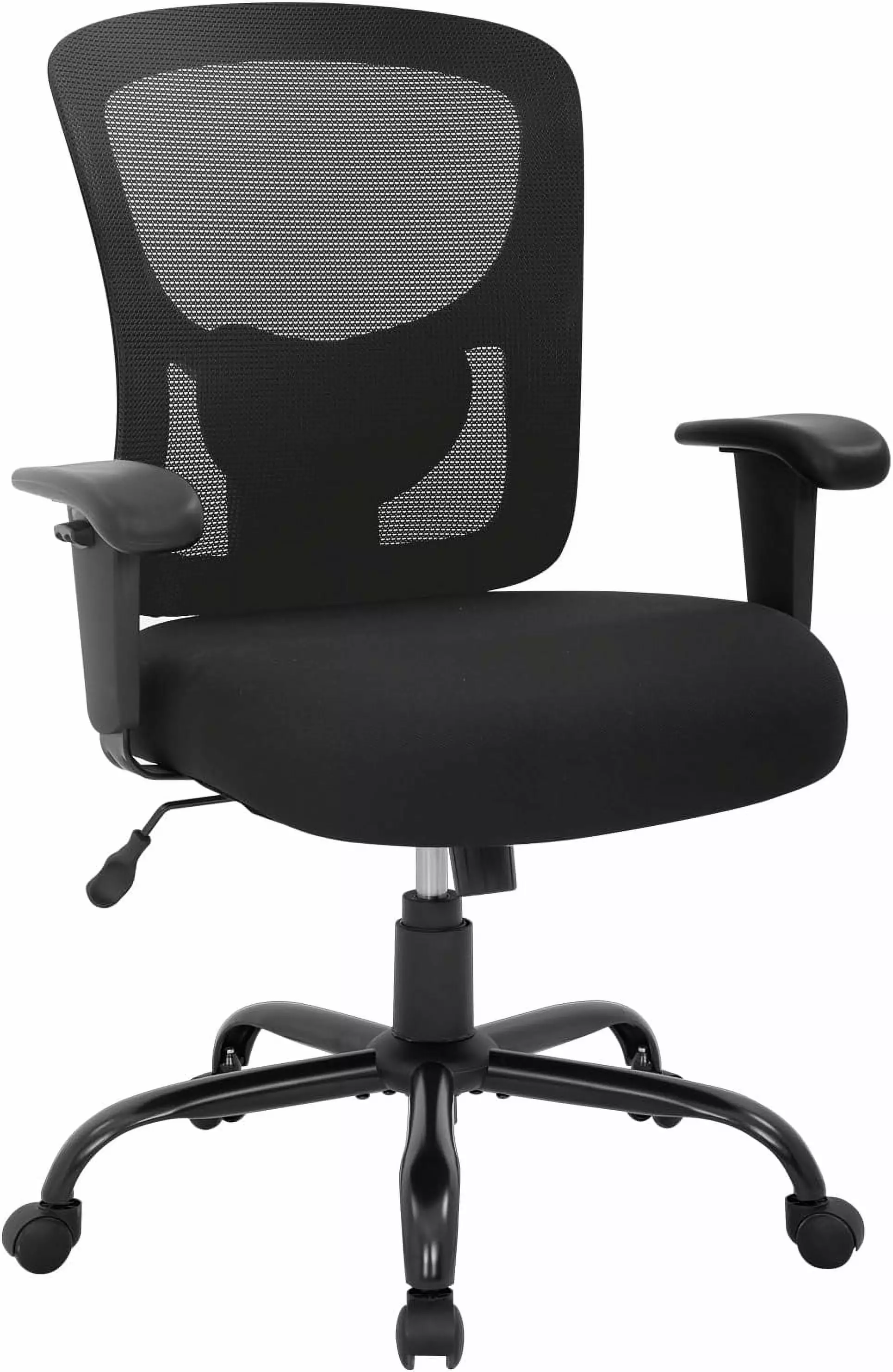 Big and Tall 400lb Office Chair Ergonomic Executive Desk Chair Mesh Back Computer Chair BSL