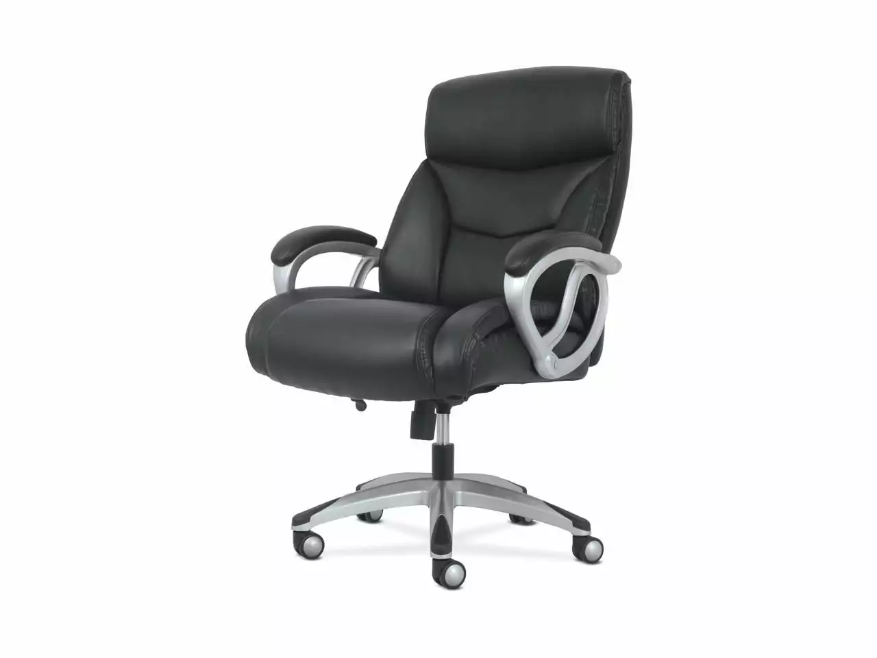 Sadie Big and Tall High-Back Executive Chair Black Leather Office Chair HON