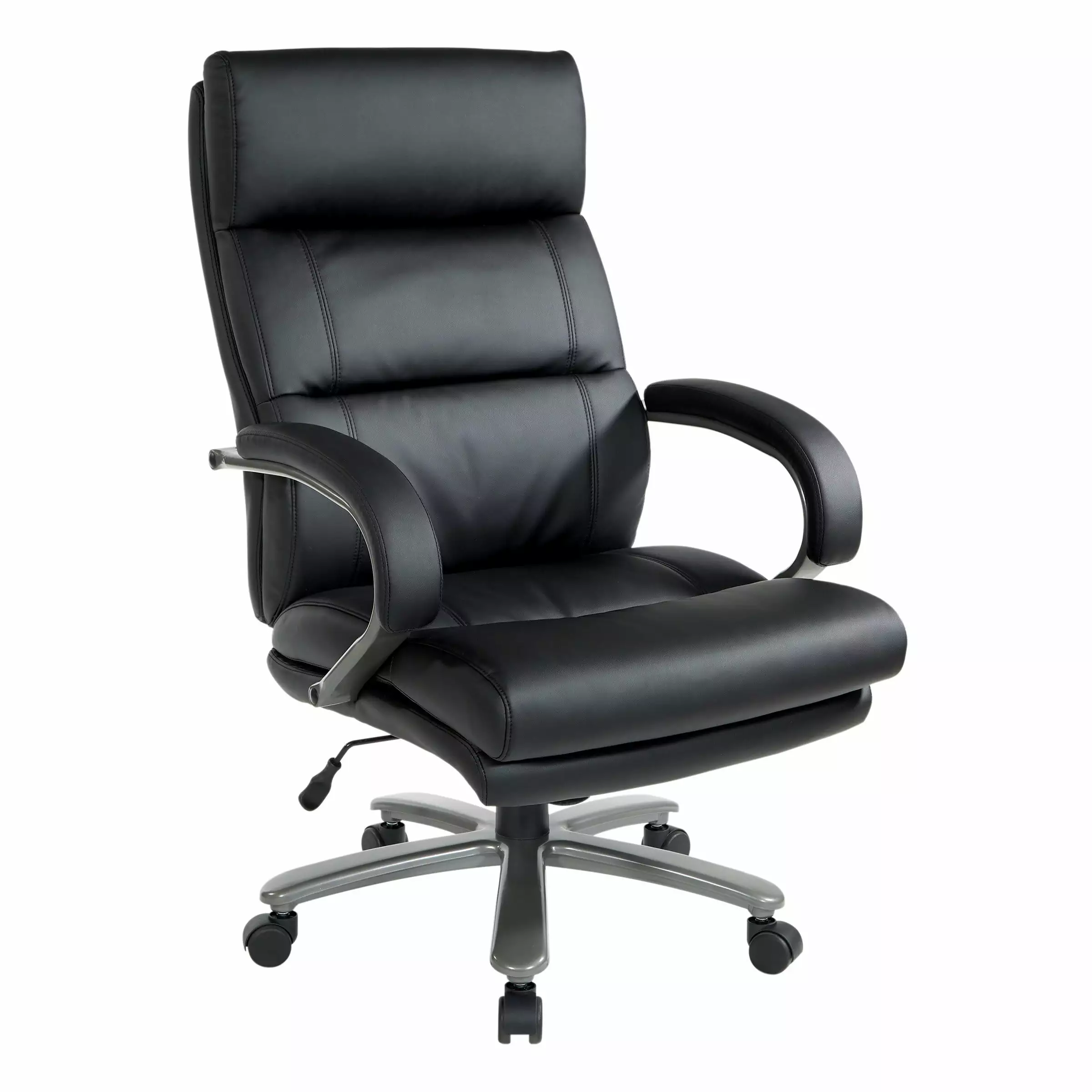 Big and Tall Executive Chair Black Bonded Leather - Heavy Duty Office Chair Office Star Products