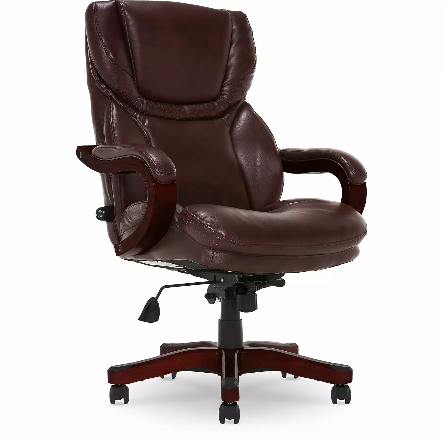 Serta Big & Tall Ergonomic Faux Leather Executive Chair 350 lb Capacity True Manufacturing Huzhou Plant