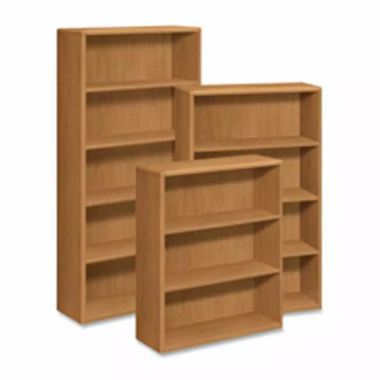 4-Shelf Bookcase 36 x 13.13 x 57.13 Inches Harvest Wood Shelf Convenience Concepts