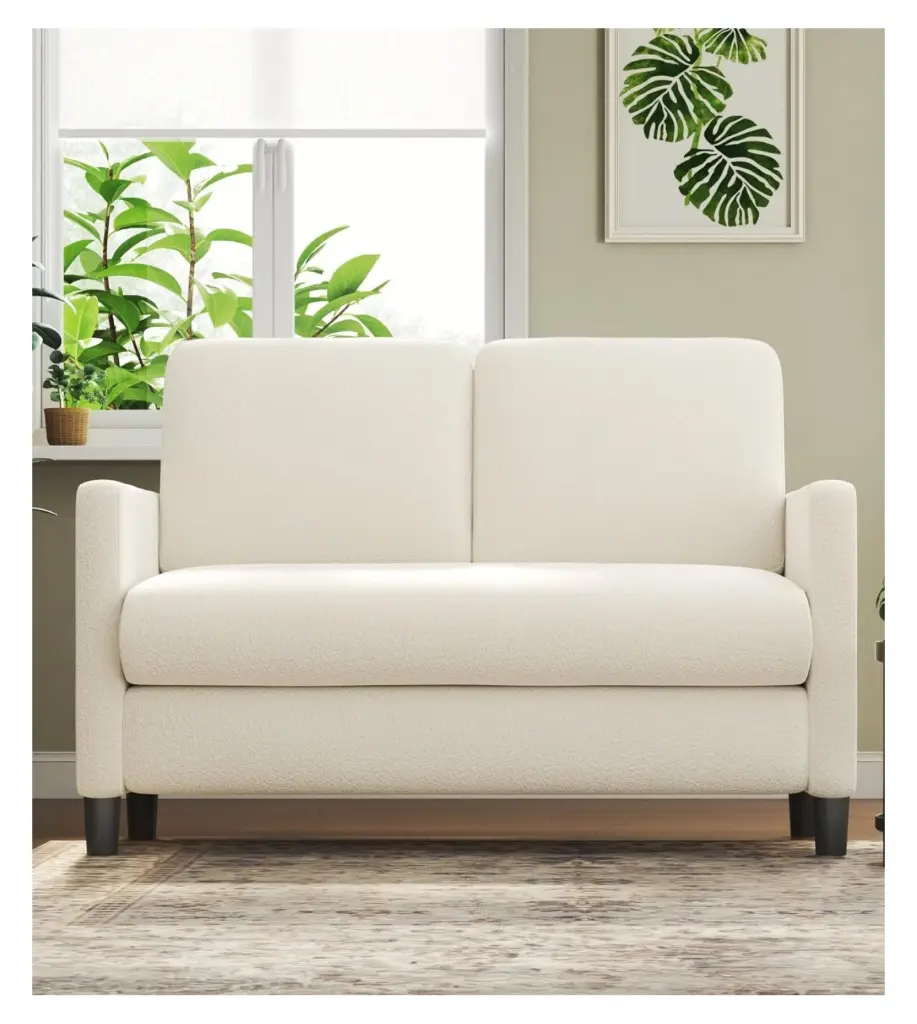 All Things Cedar Love Seat Rustic Outdoor Wooden Bench HMTtie