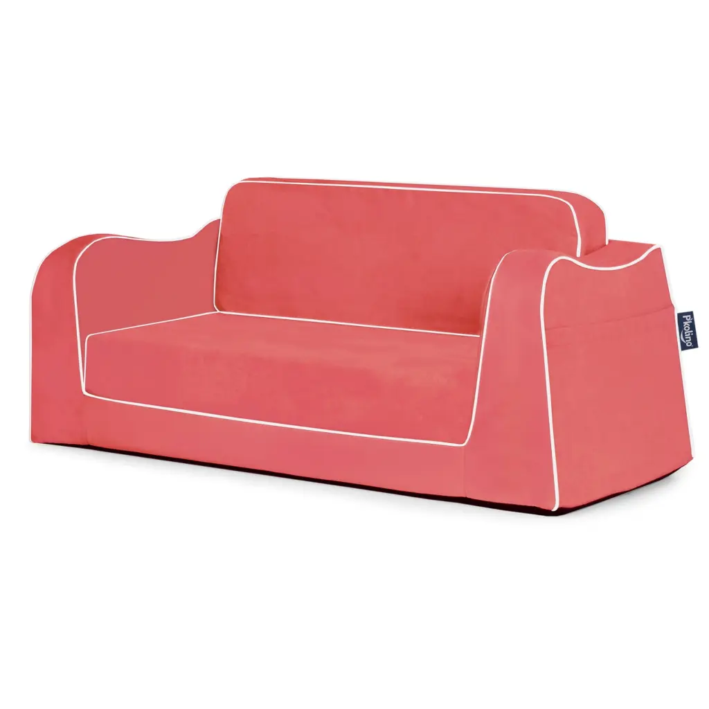 P'kolino Coral Fabric Little Reader Children's Sofa Kids Room