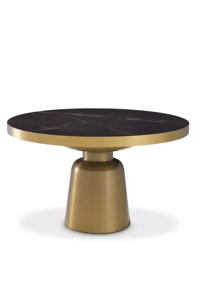 Black Marble Coffee Table Eichholtz Soren Contemporary Living Room Center Table
