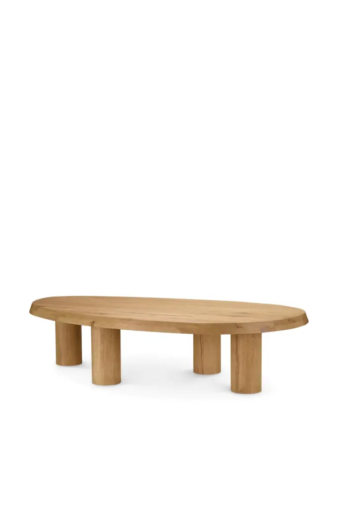 Eichholtz Prelude Reclaimed Oak Coffee Table - Industrial Chic Living Room Table