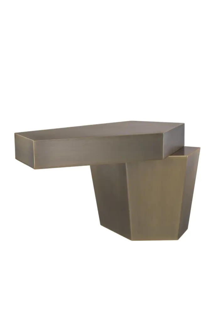 Stacked Brass Coffee Table Eichholtz Calabasas S Modern Living Room Furniture