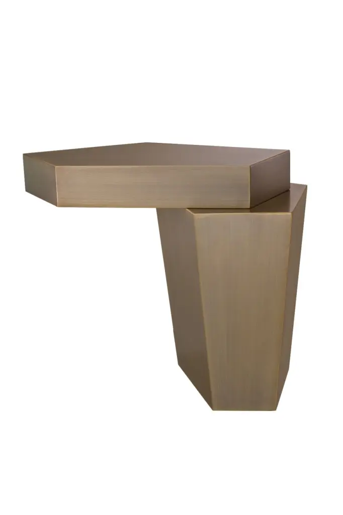 Stacked Brass Coffee Table Eichholtz Calabasas L Luxury Living Room Centerpiece