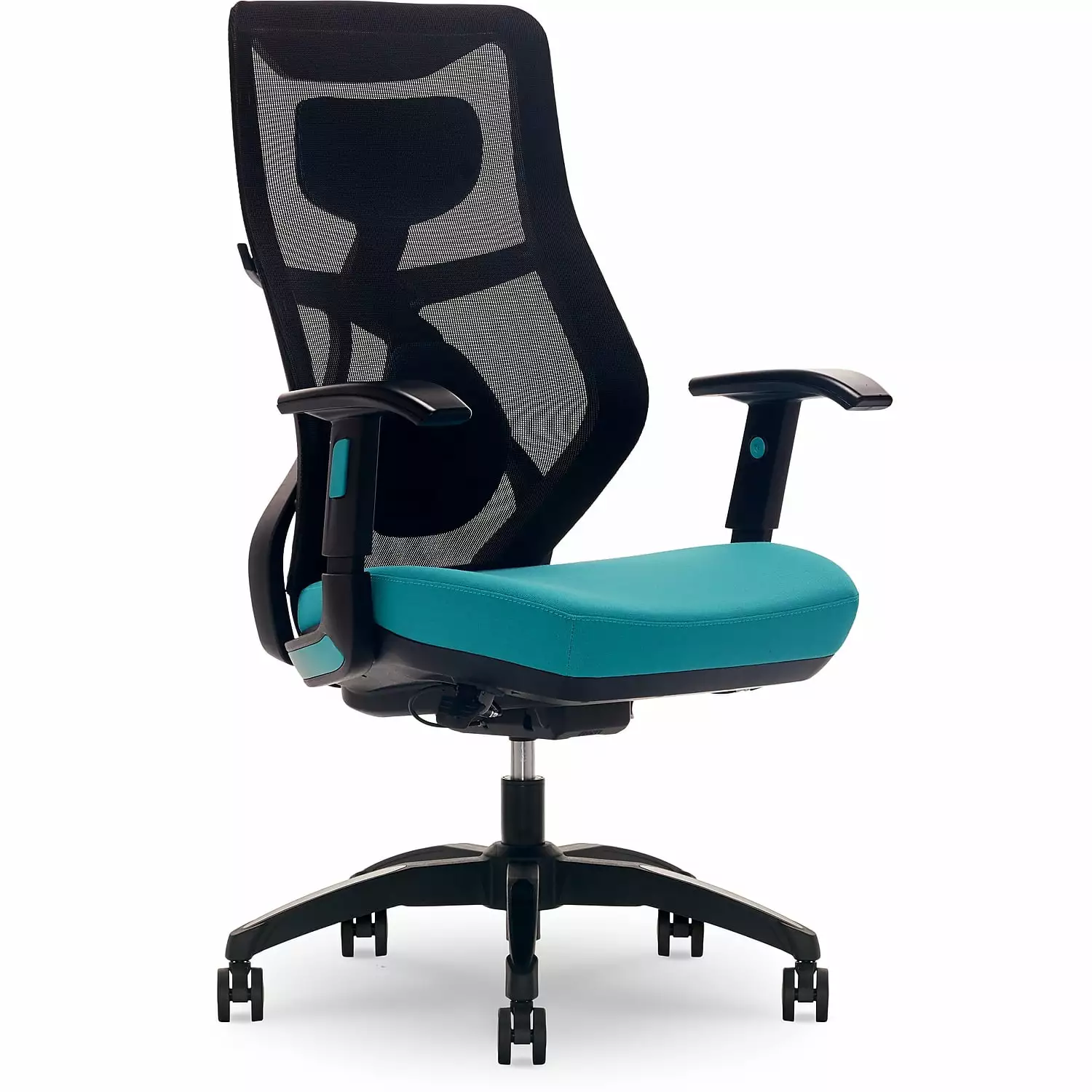 Beautyrest Duo-EX Ergonomic Mesh Swivel Computer Chair Teal TRUE INNOVATIONS