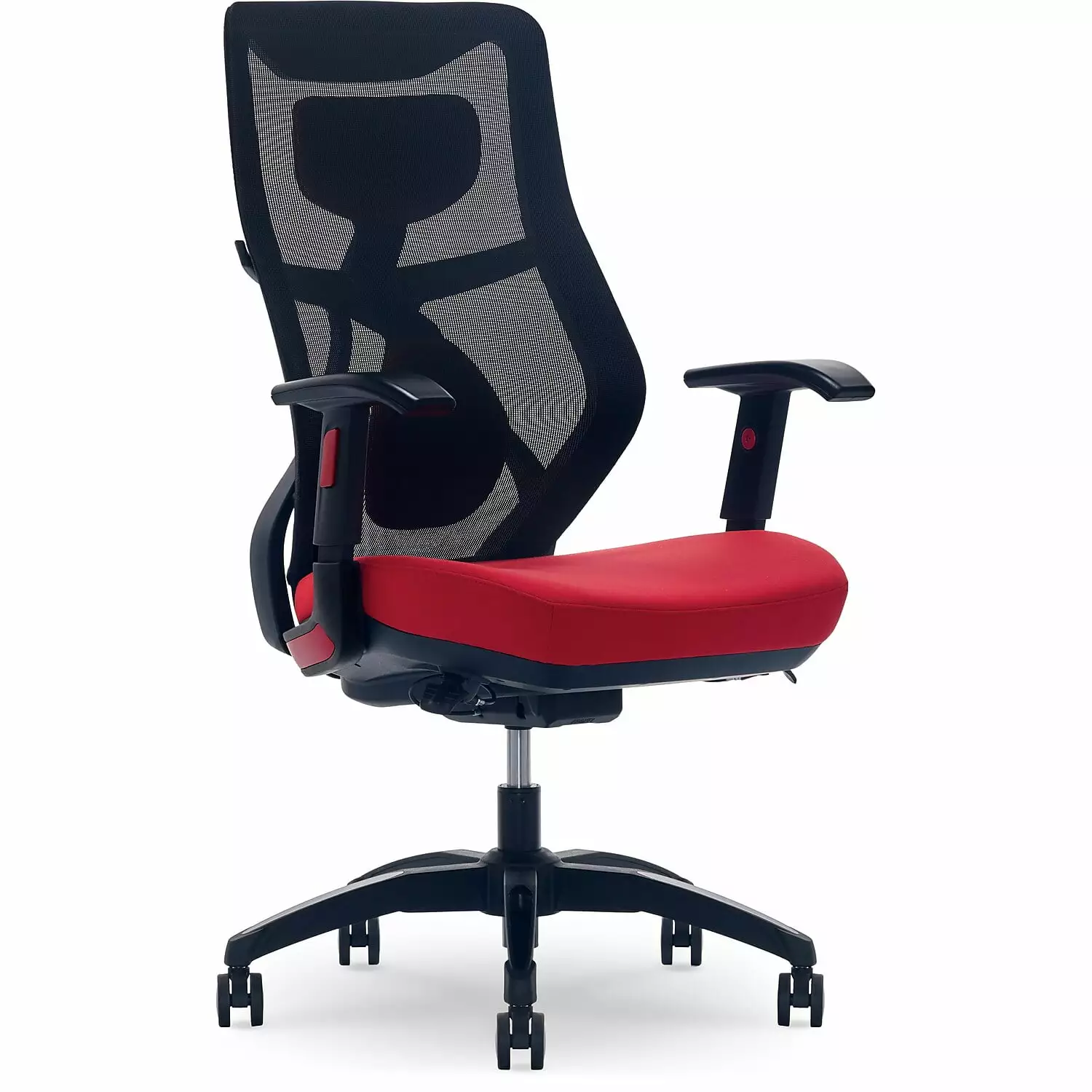 Beautyrest Duo-EX Ergonomic Mesh Swivel Computer Chair Red TRUE INNOVATIONS