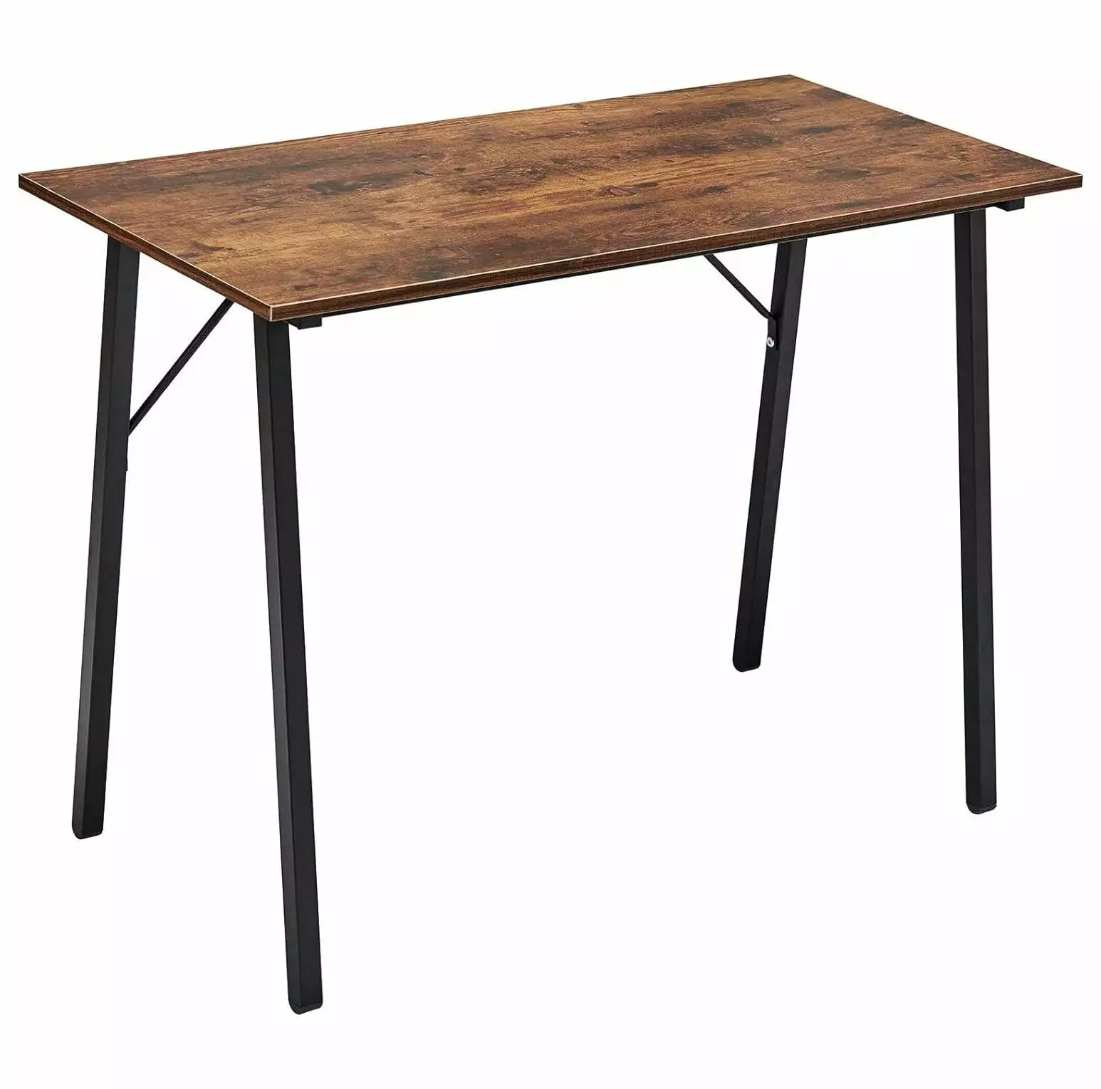 BULYAXIA 40-Inch Small Student Computer Desk - Easy Assembly Study Writing Table Black