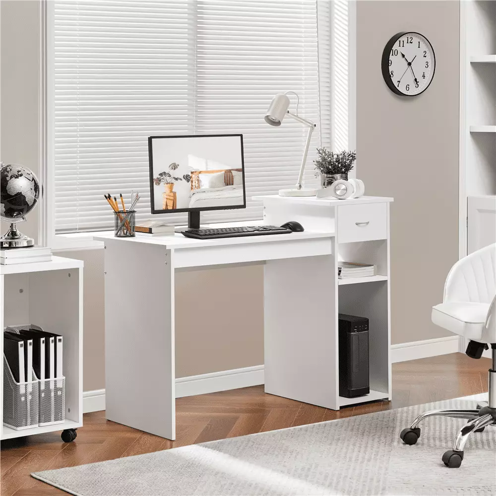 Yaheetech Computer Study Student Desk Drawer Home Office Furniture