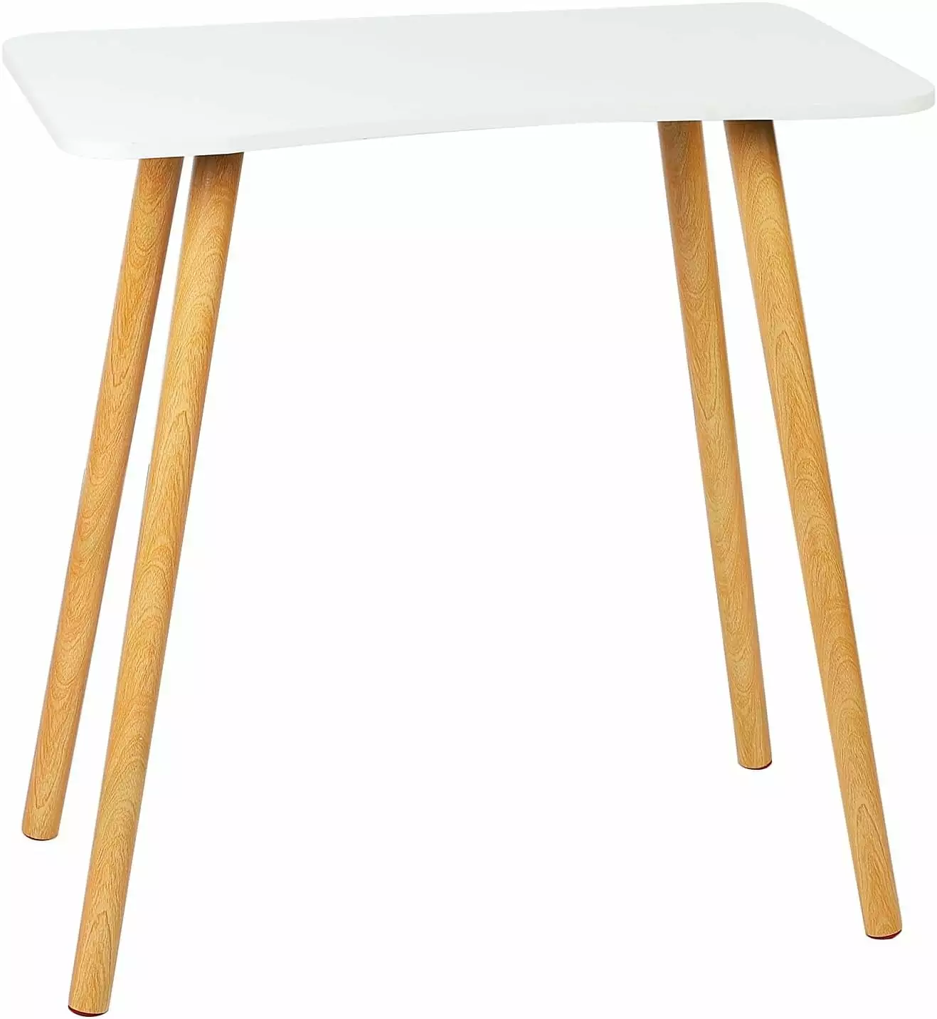 Small Solid Wood Computer Desk Side Table PC Work Writing Table Bedroom Living Room Small Spaces Spacious Desktop YZD