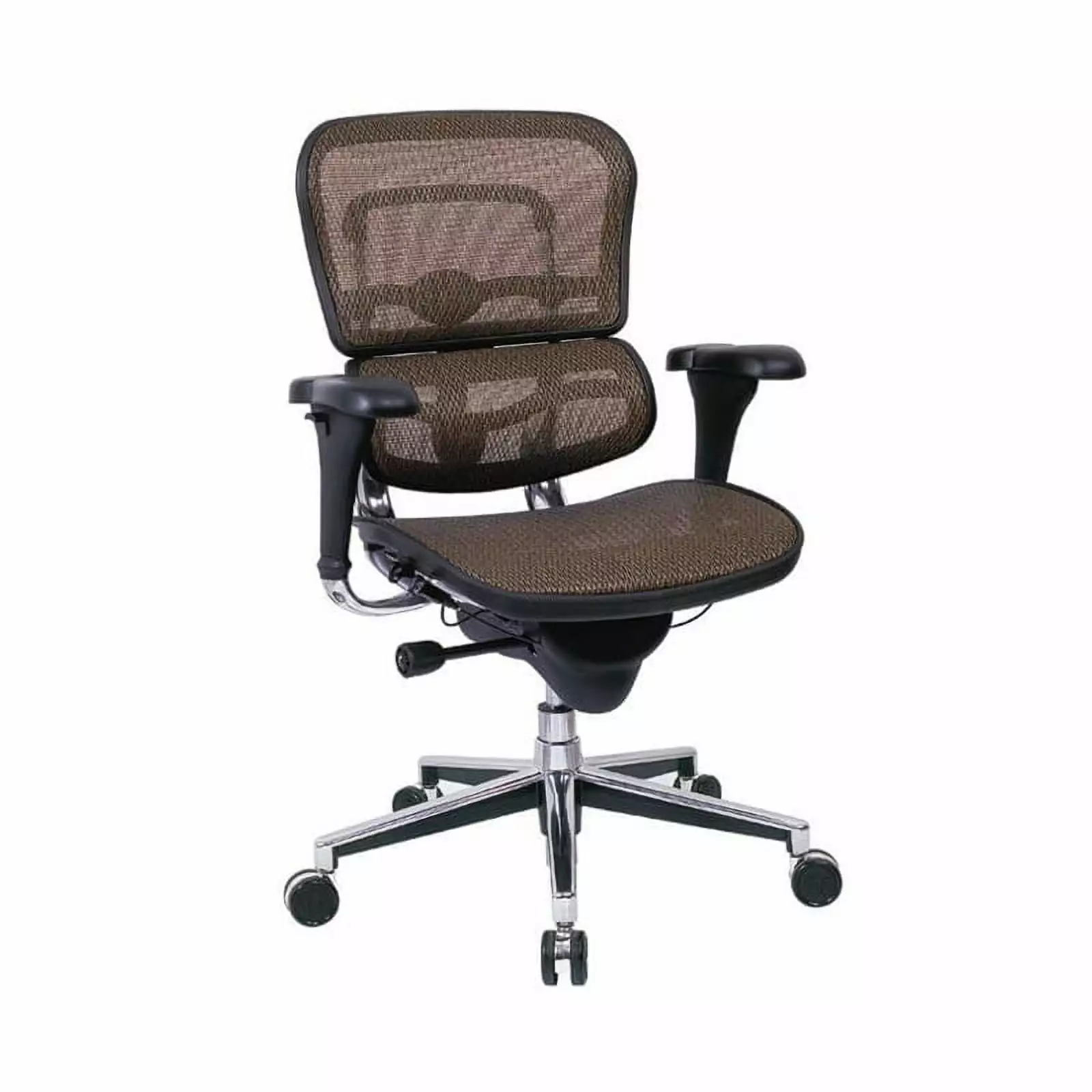 Ergohuman Mid Back Boardroom Chairs Ergonomic Mesh Conference Chair Adjustable Height Cubicles