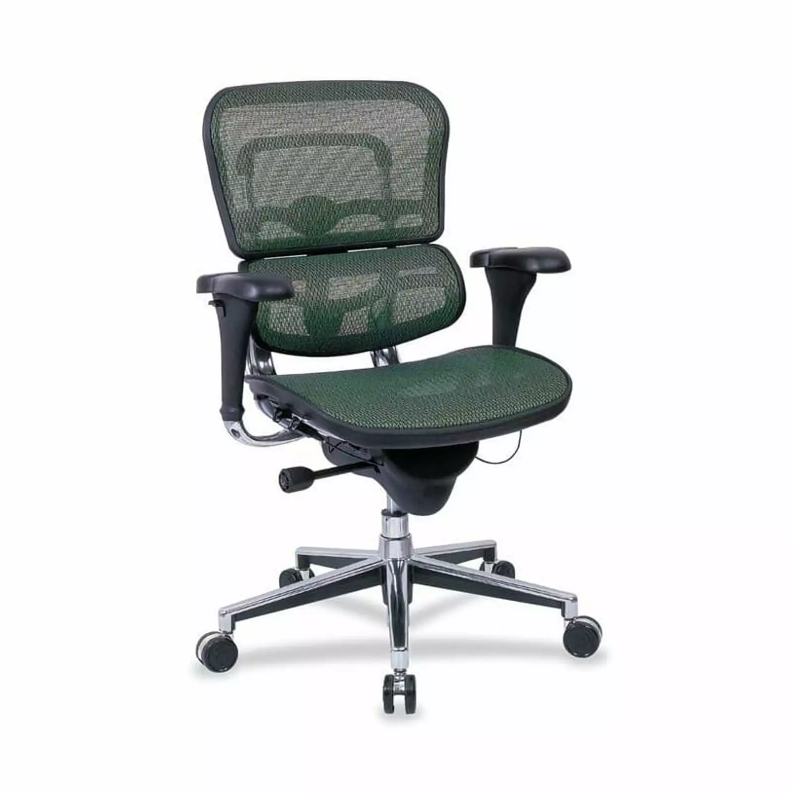 Ergohuman Mid Back Boardroom Chairs Ergonomic Mesh Conference Chair Adjustable Height Cubicles
