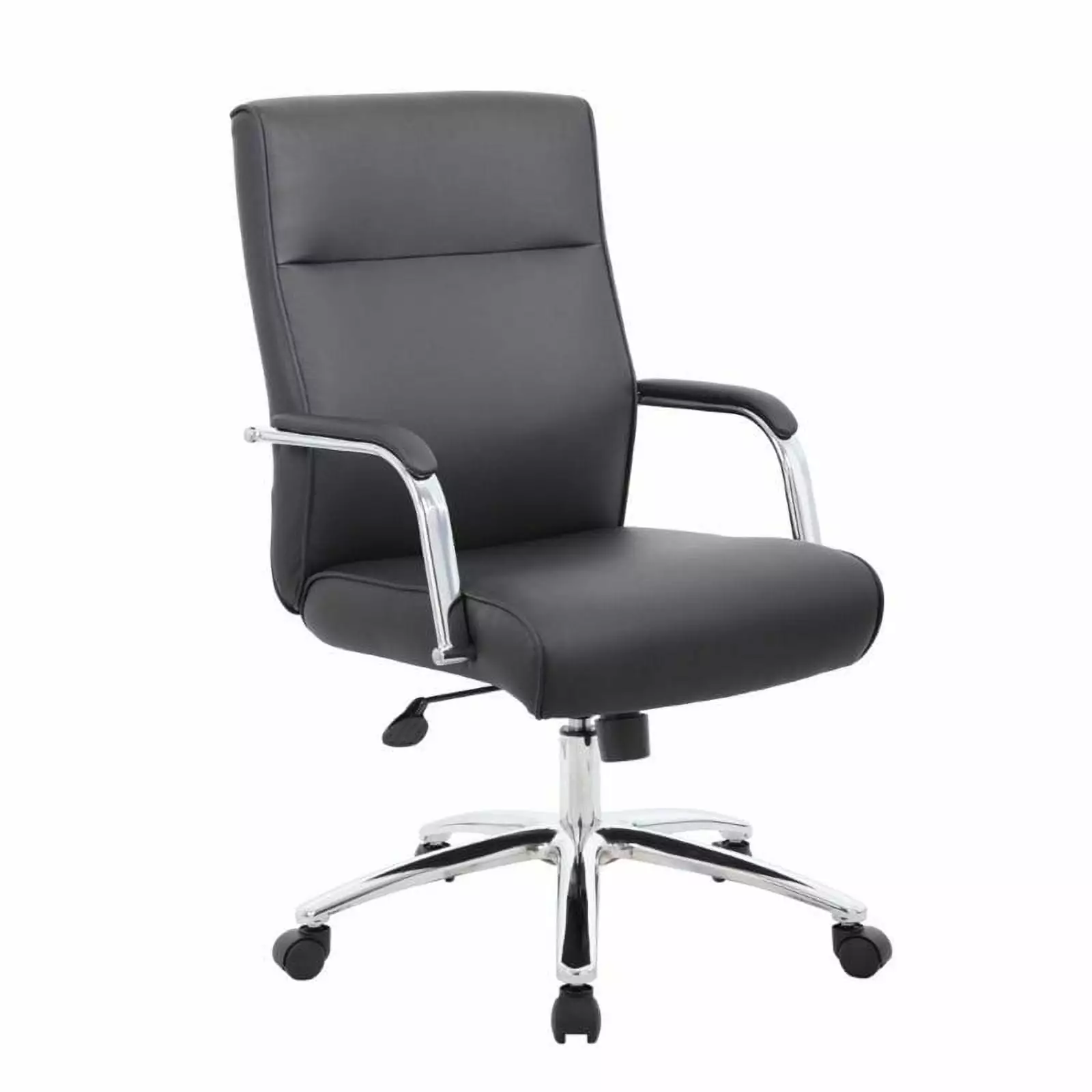 Scranton & Co Mid Century Executive Conference Chair Black