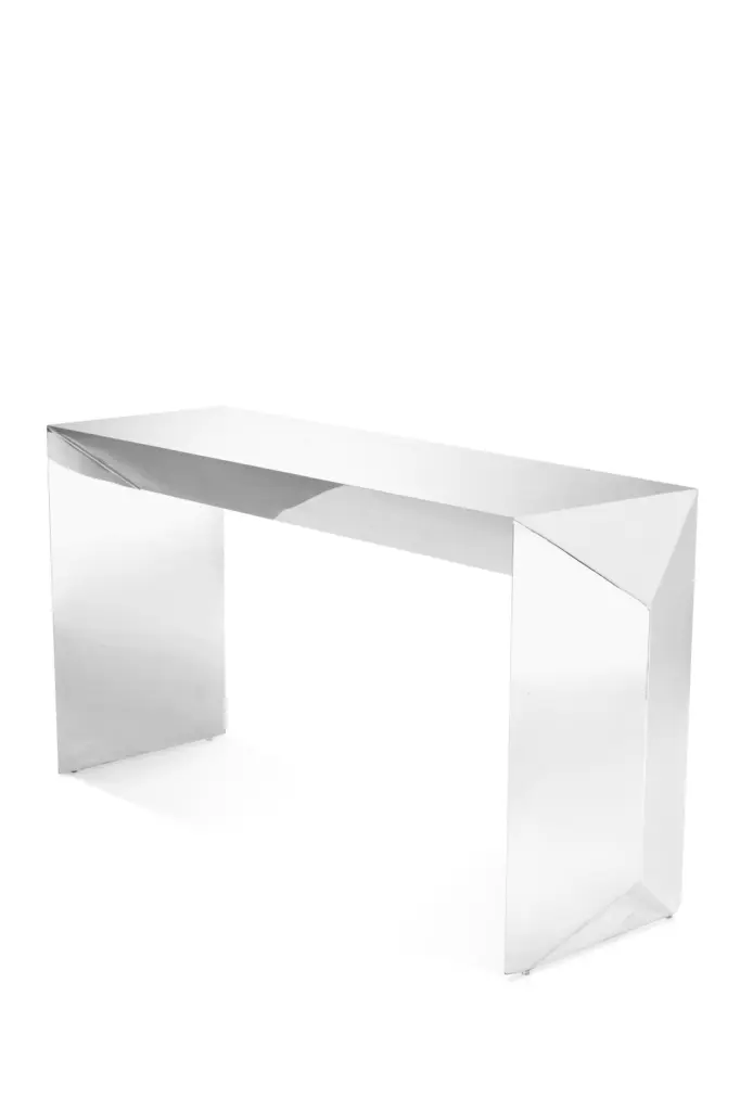 Silver Console Table Eichholtz Carlow Contemporary Entryway Furniture