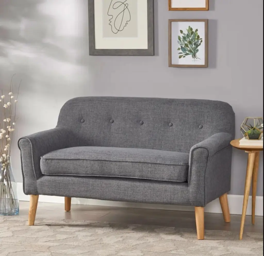 DeeHome Loveseat Sofa Contemporary Living Room