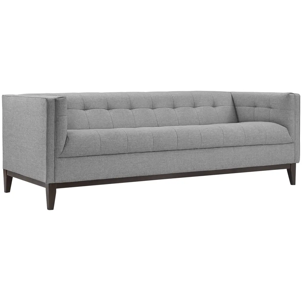 Modern Contemporary Urban Design Sofa Grey Fabric Living Lounge