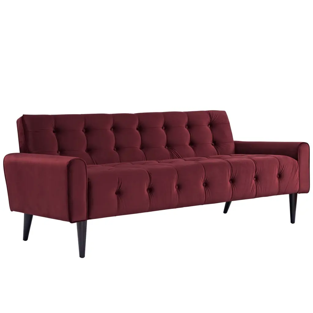 Modern Contemporary Urban Design Sofa Red Fabric Living Lounge