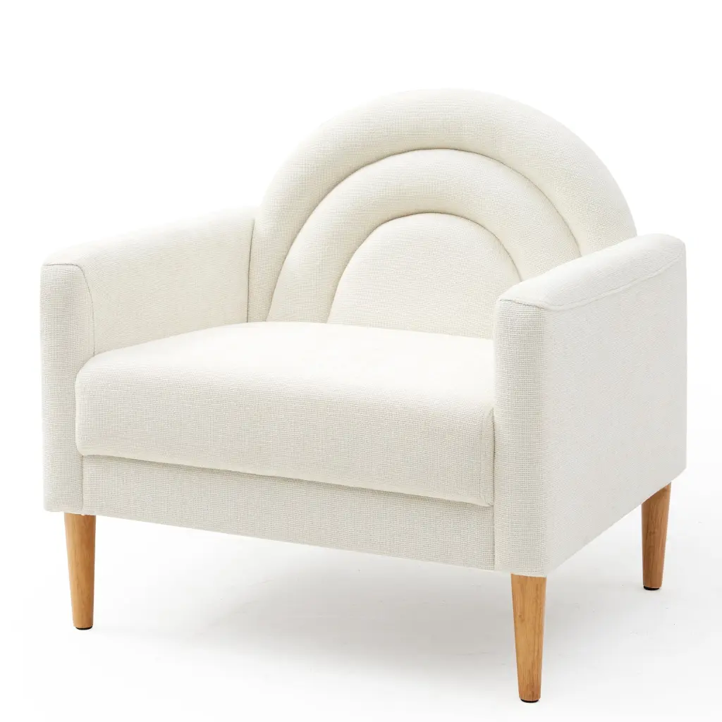 Upholstered Vibrant Rainbow Design Premium Loveseat Three-Seater Sofa and Armchair Set Relax & Rejuvenate