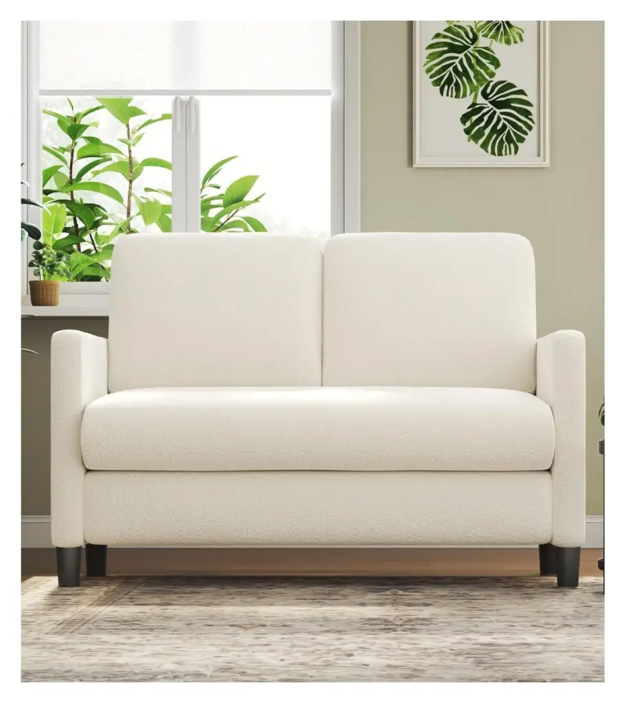 3--1 Acacia Wood Loveseat Separable Coffee Table Multi-Functional Furniture DyGTyX
