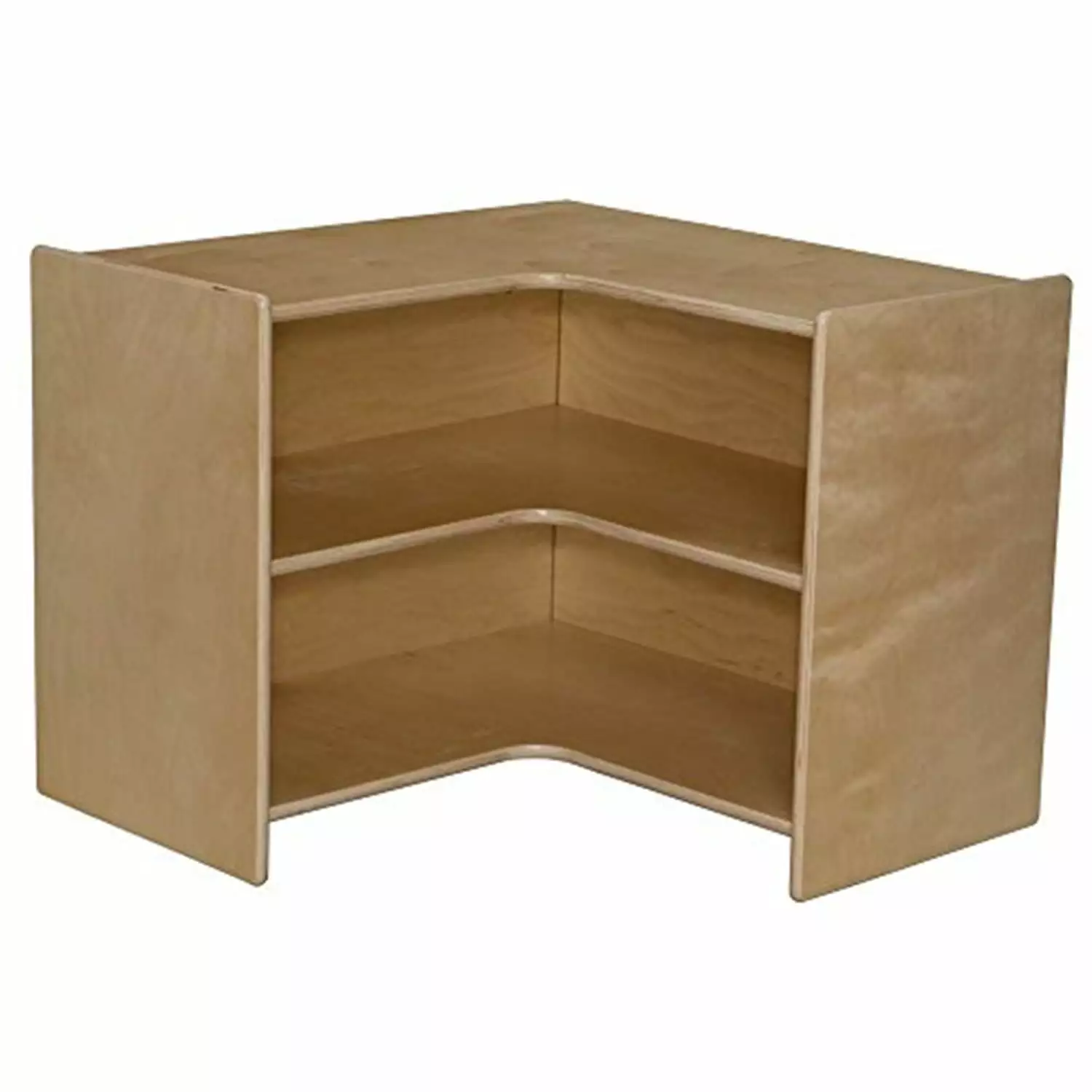Wood Designs 23-1/2H Corner Unit - Compact Storage Solution Small Spaces