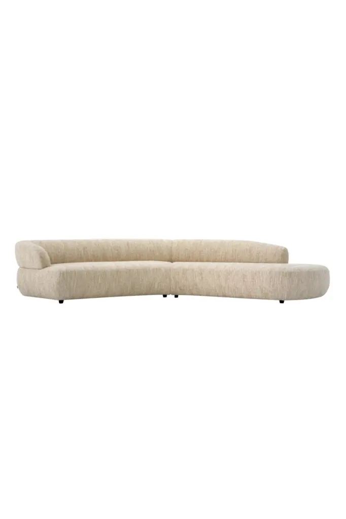 Curved Artisan Sofa Eichholtz Cordova Handcrafted Living Room Centerpiece