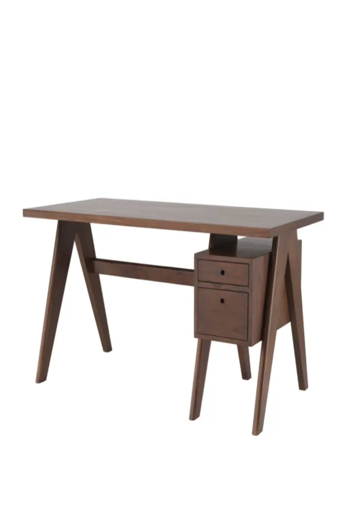 Wooden X-Leg Desk Eichholtz Jullien Modern Home Office Furniture