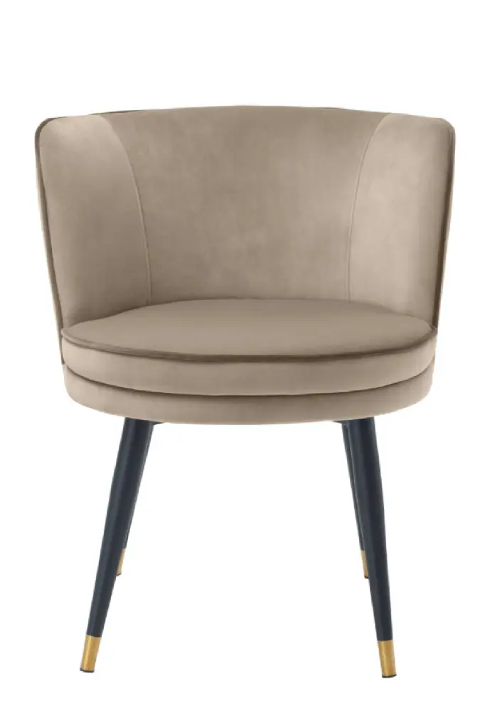 Eichholtz Grenada Velvet Swivel Dining Chair Luxurious Seating