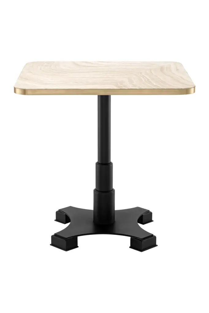 Square Pedestal Dining Table Eichholtz Avoria