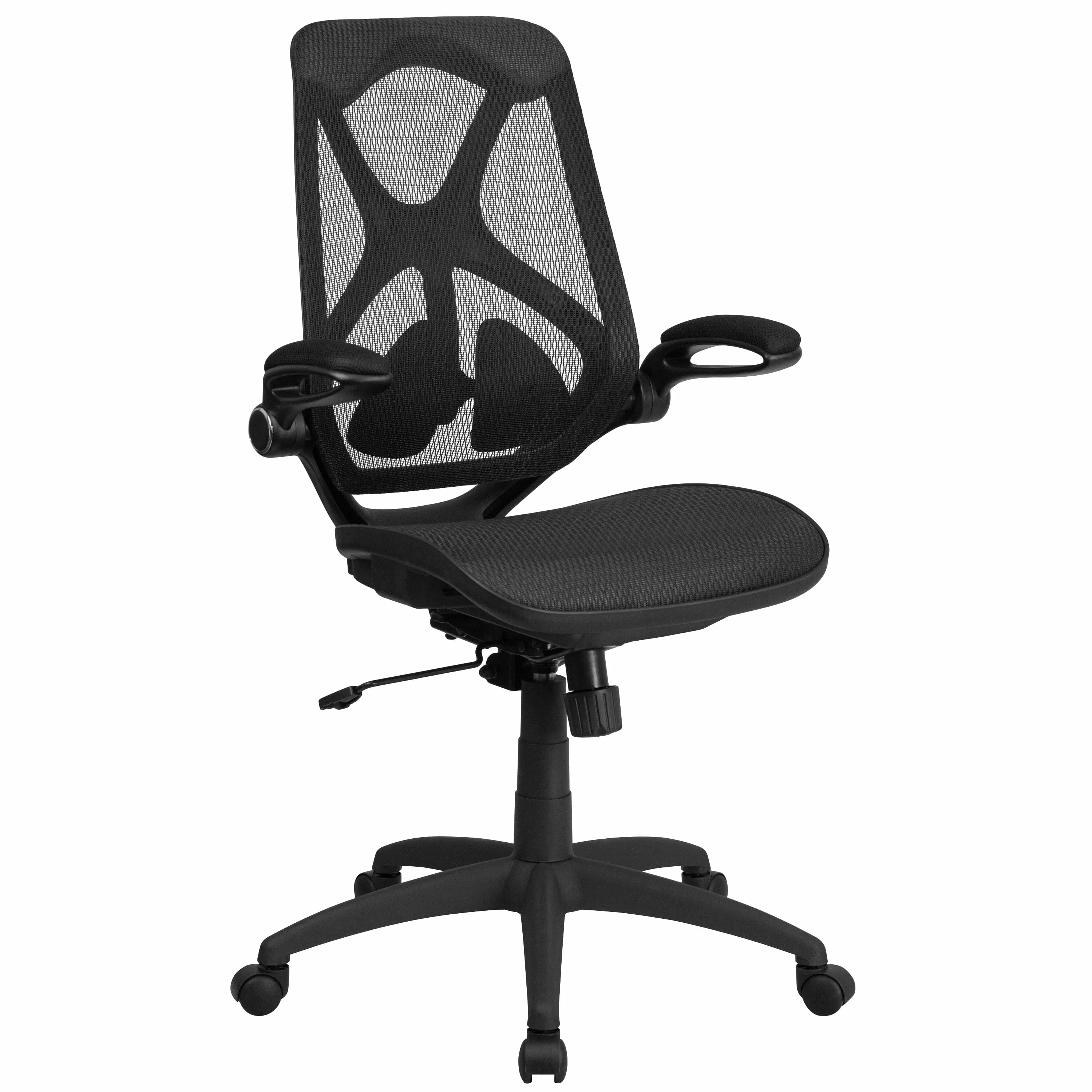 Line Furniture Executive Ventilated Mesh Back Office Chair Flip Up Arms