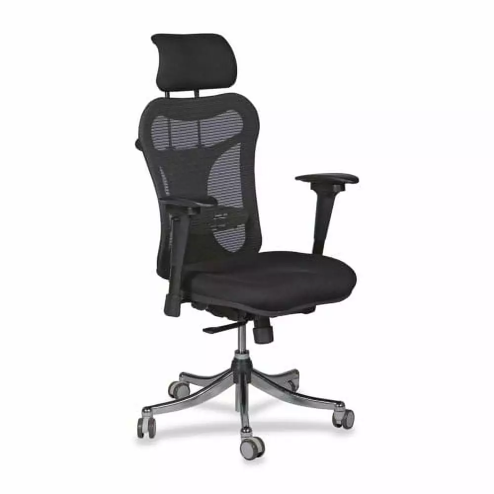MooreCo Ergo Ex Ergonomic Office Chair 5-Star Base and Black Seat balt