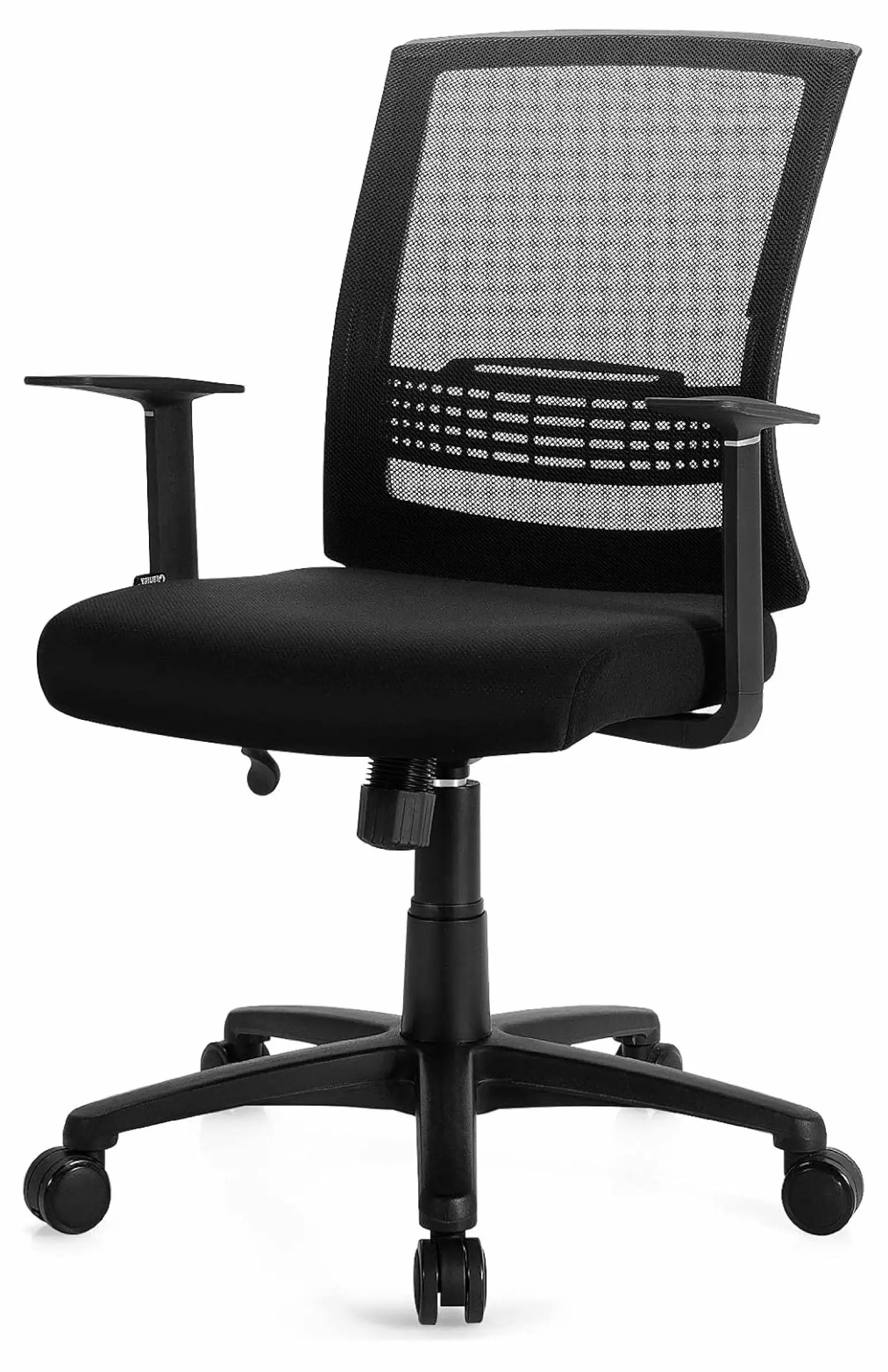 CHRED Ergonomic Office Chair Adjustable Lumbar Support Comfortable Mesh Desk Chair Swivel Executive Task Chair Black