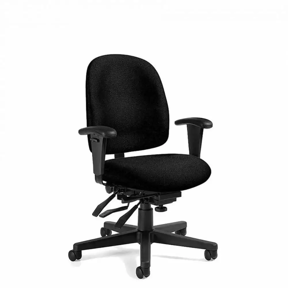 Granada Ergonomic Computer Chair Lumbar Support and Adjustable Height Cubicles