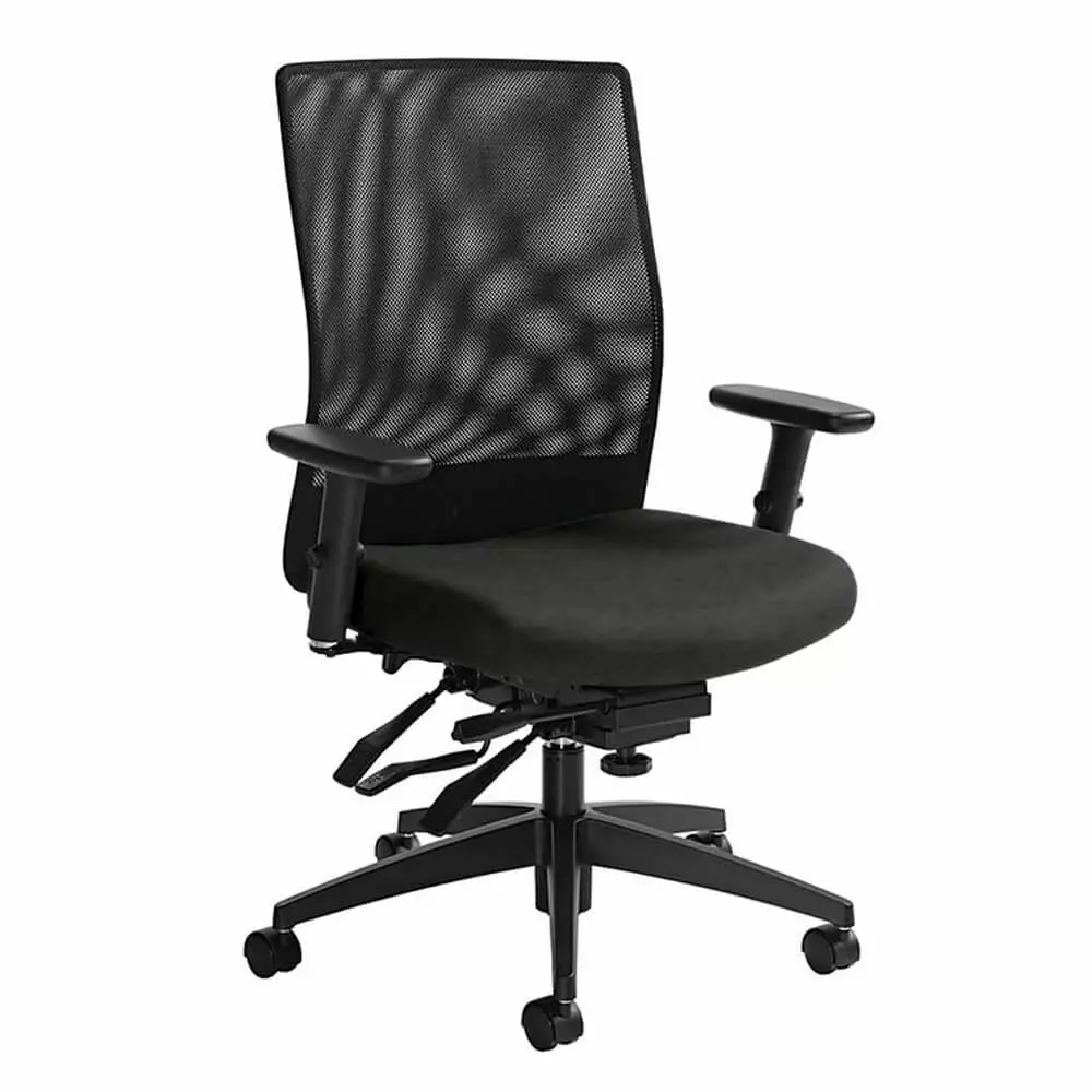Weev Ergonomic Mesh Office Chair Adjustable Lumbar Support Modern Desk Chair Cubicles