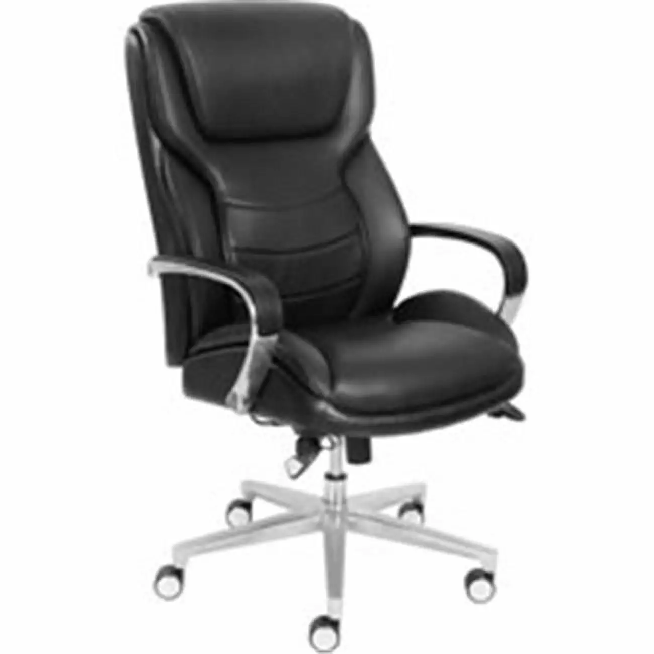 Comfort Core Gel Seat Executive Chair Black - Ergonomic Office Chair Adjustable Height Doba BNT