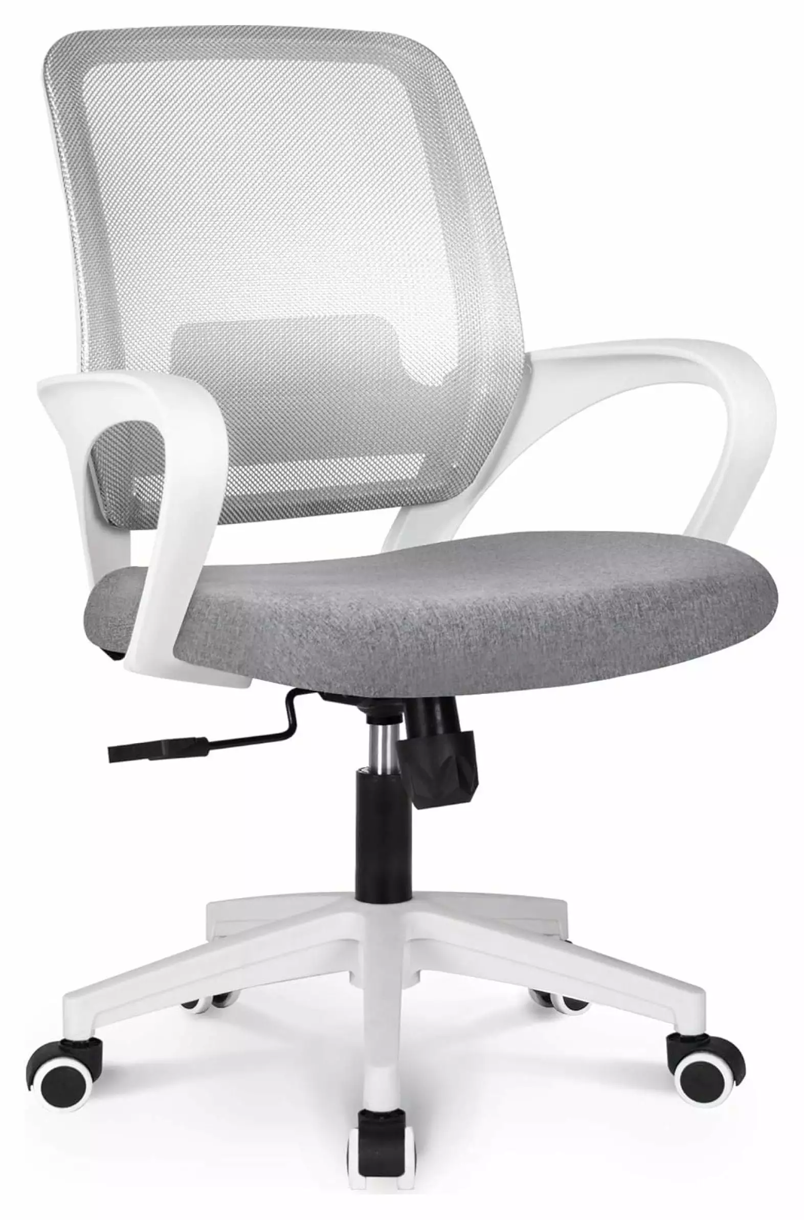 Grey Drevy Office Chair Ergonomic Desk Mesh Computer Chair Lumbar Support Modern Executive Adjustable Rolling Swivel Task ...