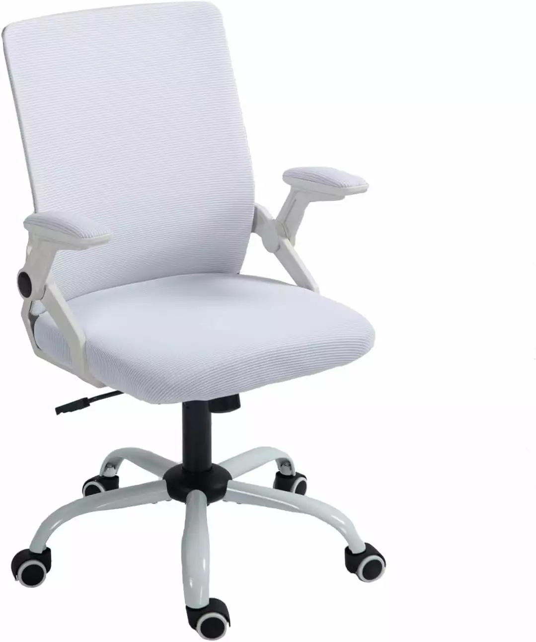 Mesh Back Ergonomic Office Chair Flip-Up Armrests and Lumbar Support TRAHOO