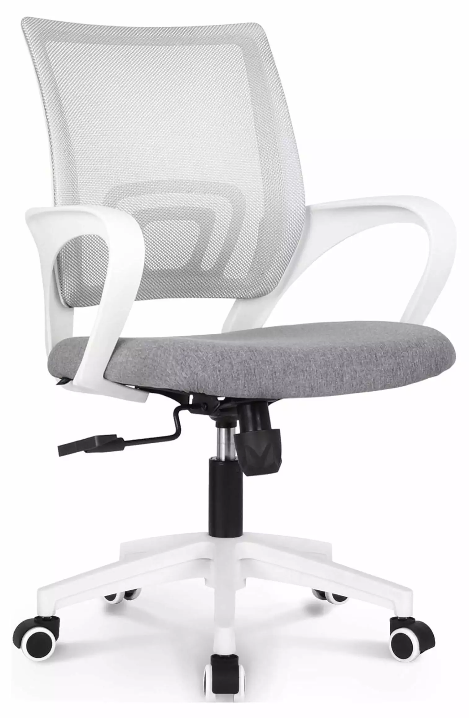 YOSITiuu Grey Ergonomic Office Computer Desk Chair Lumbar Support and Wheels