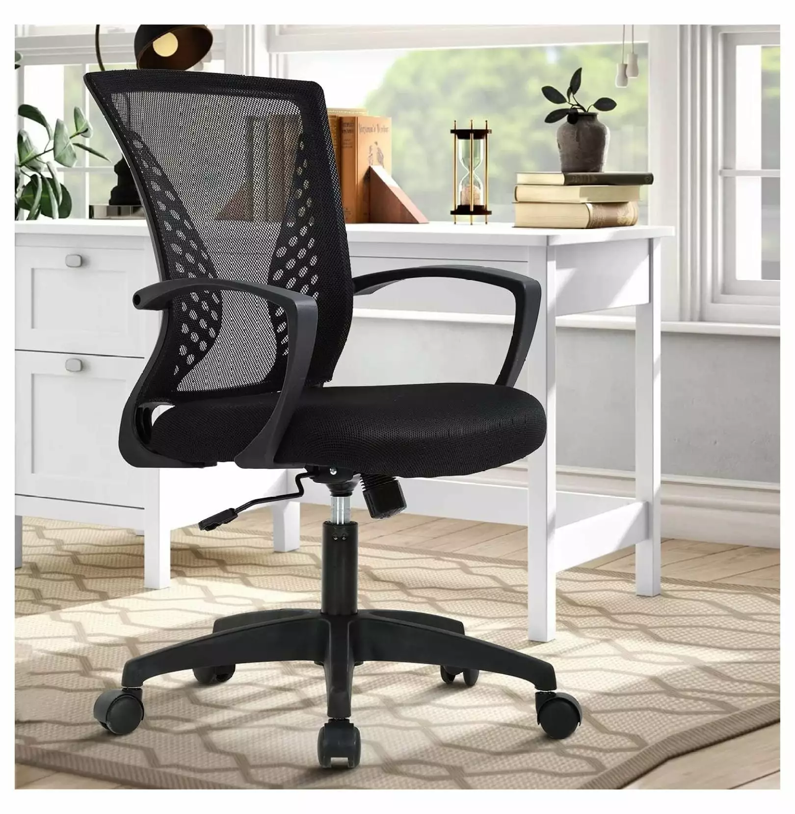 Ergonomic Mesh Office Chair High Back Adjustable Computer Desk Chair Lumbar Support ZRFNIK