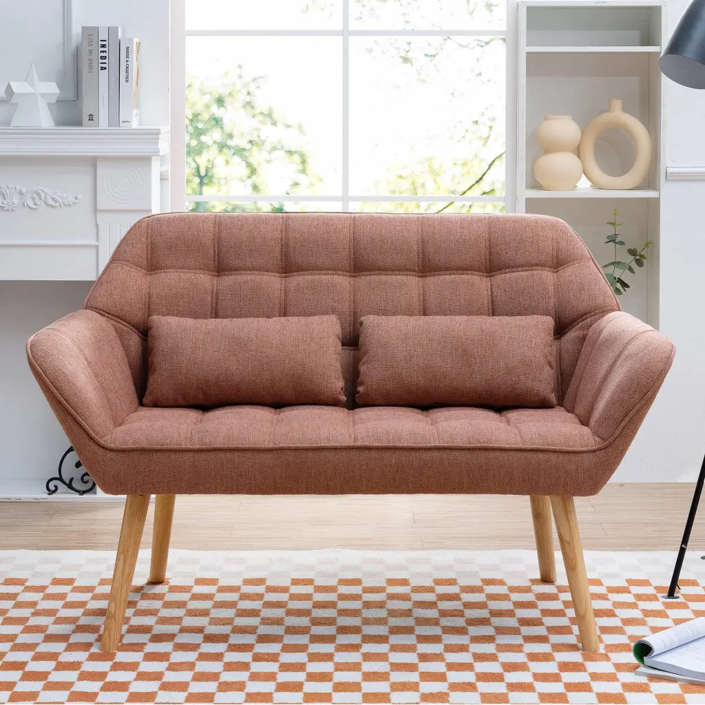 50 Width Ergonomic Loveseat Sofa Pillow Home or Office unknown