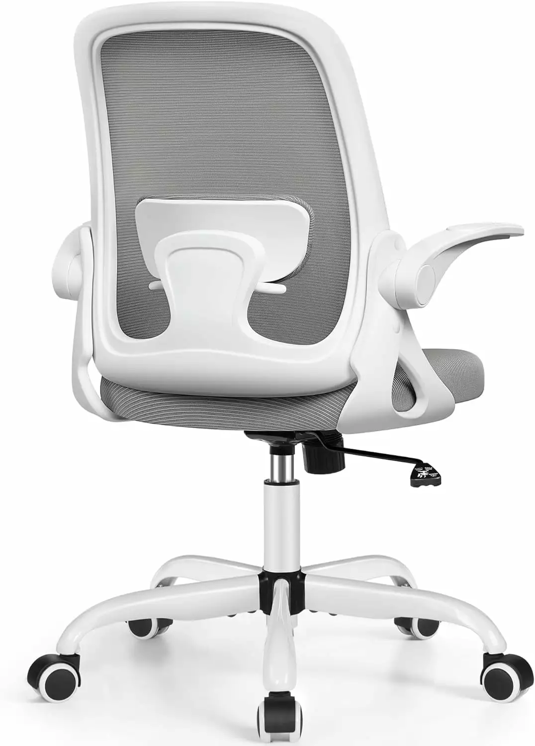 Office Chair Ergonomic Desk Chairs Lumbar Support and Flip-up Arms Comfortable Breathable Mesh Computer Executive Chair B&...