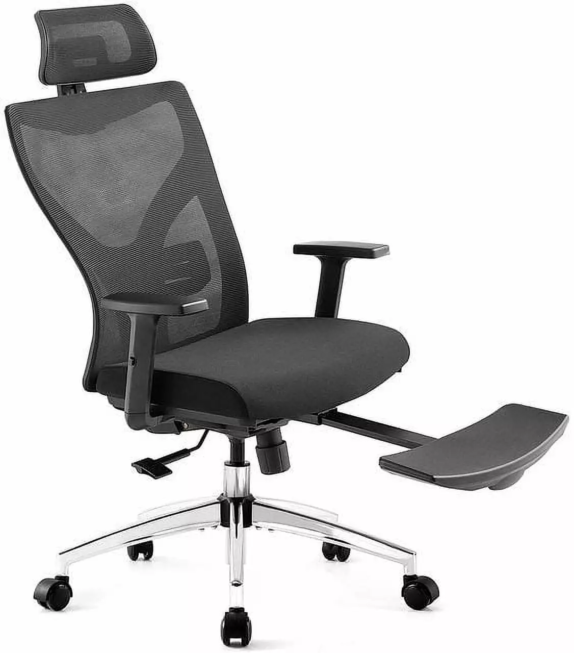 Ergonomic Office Chair High Back Desk Chair Adjustable Lumbar Support Thick Seat Cushion 135Reclining Rocking Mesh Compute...