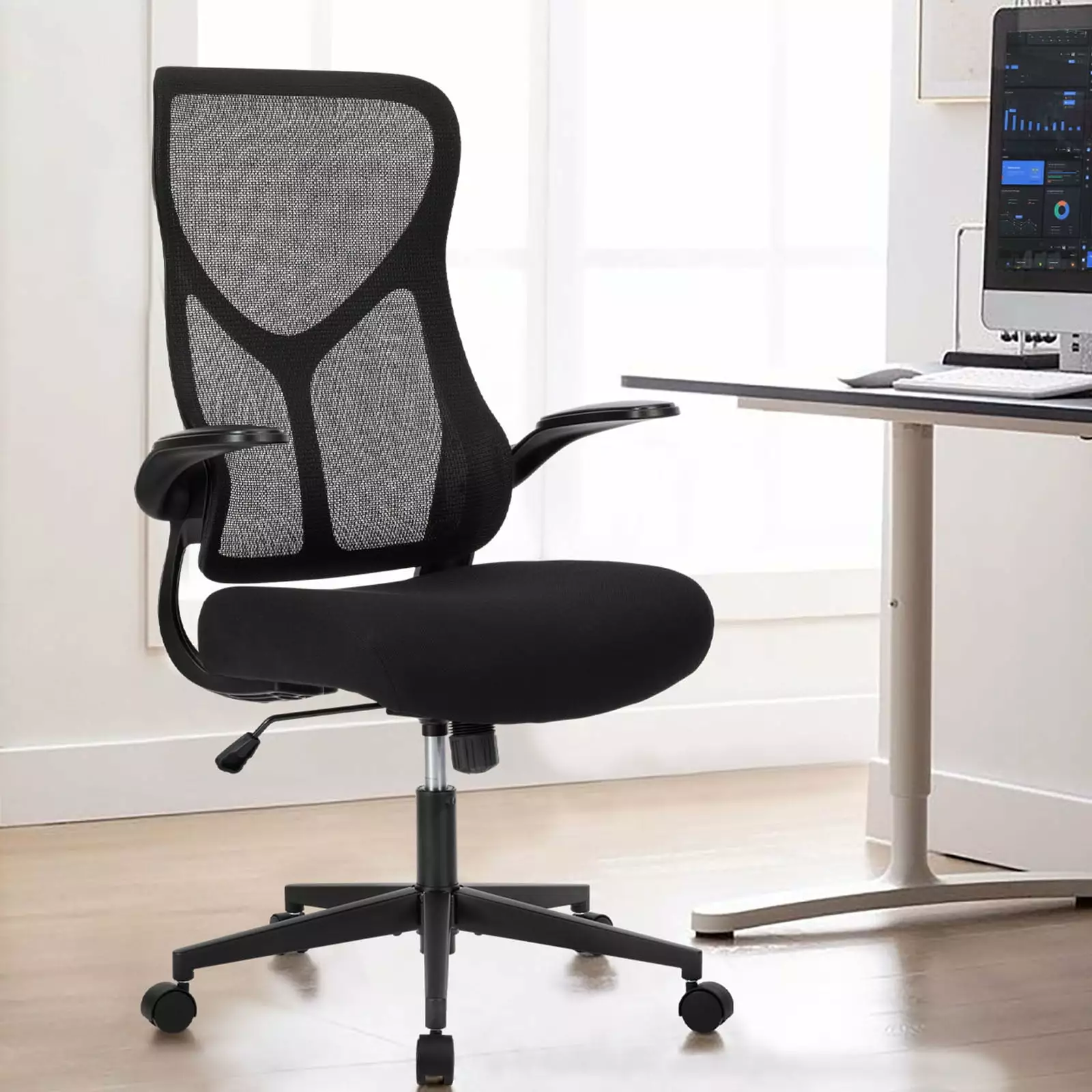 CoSoTower Ergonomic Executive High-Back Office Chair Breathable Mesh and Adjustable Features